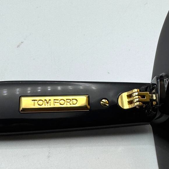 Tom Ford Sunglasses Icon Collection TF1278 01E Black Geometric Frame Brown Lens main image 5